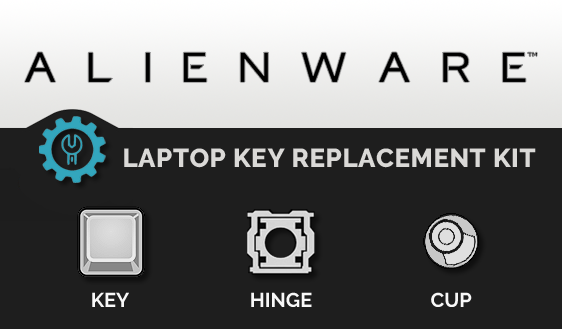 Alienware 14 Replacement Laptop Keyboard Keys